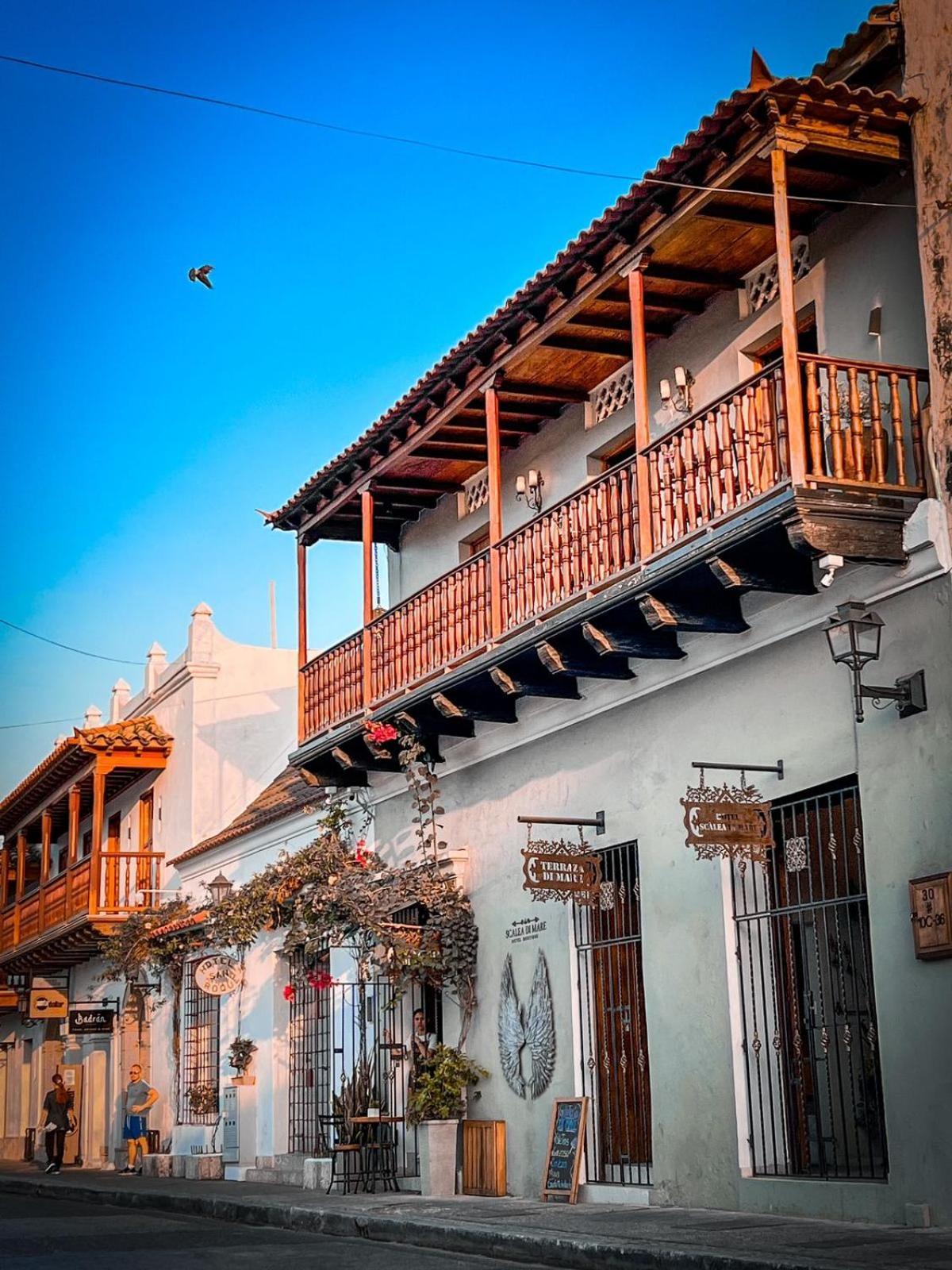 Scalea Di Mare Hotel Cartagena Exteriör bild